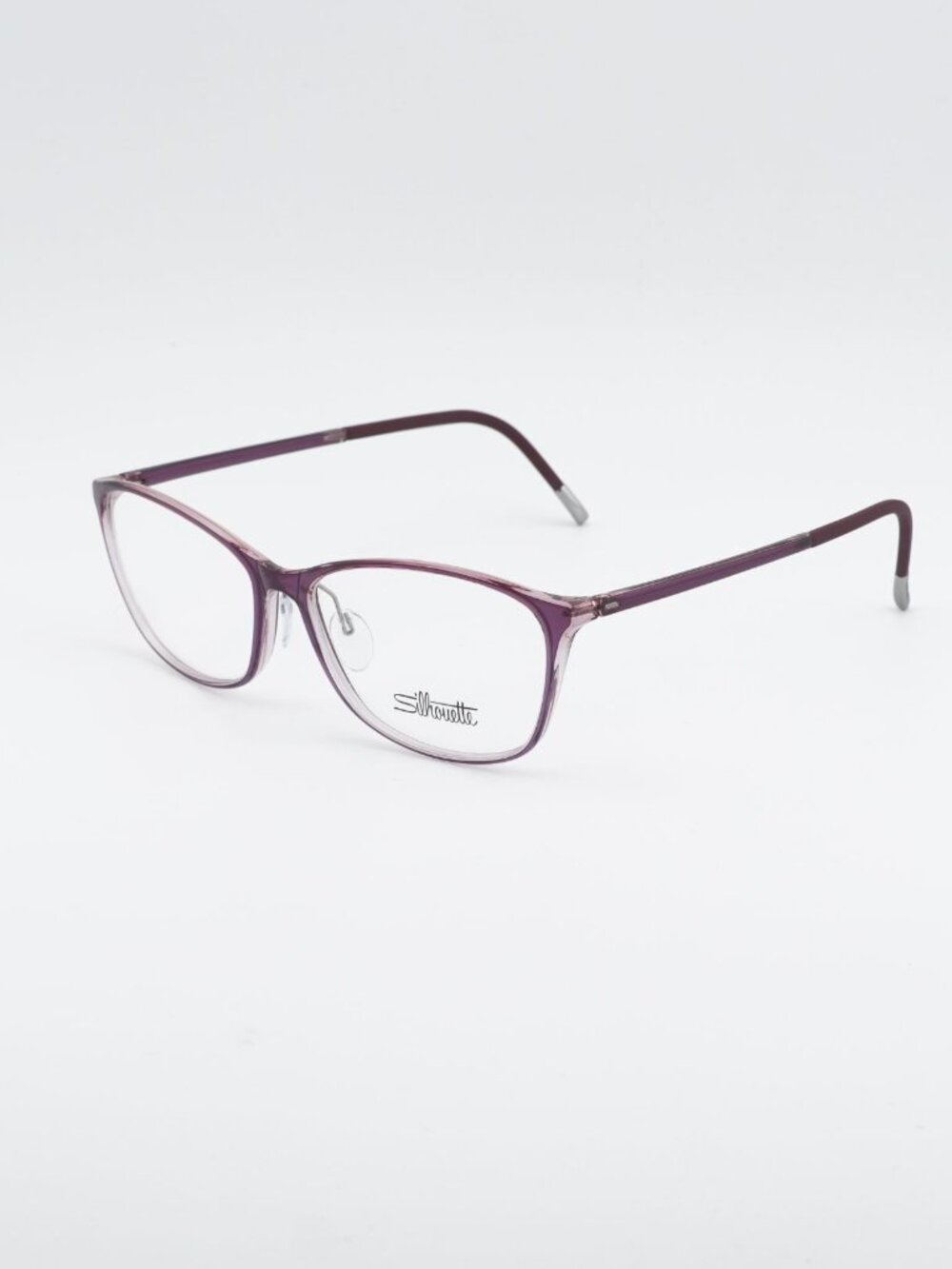 Silhouette SPX ILLUSION FULLRIM 1603/75 4111 Eyeglasses Rose 55mm Rectangle Fram